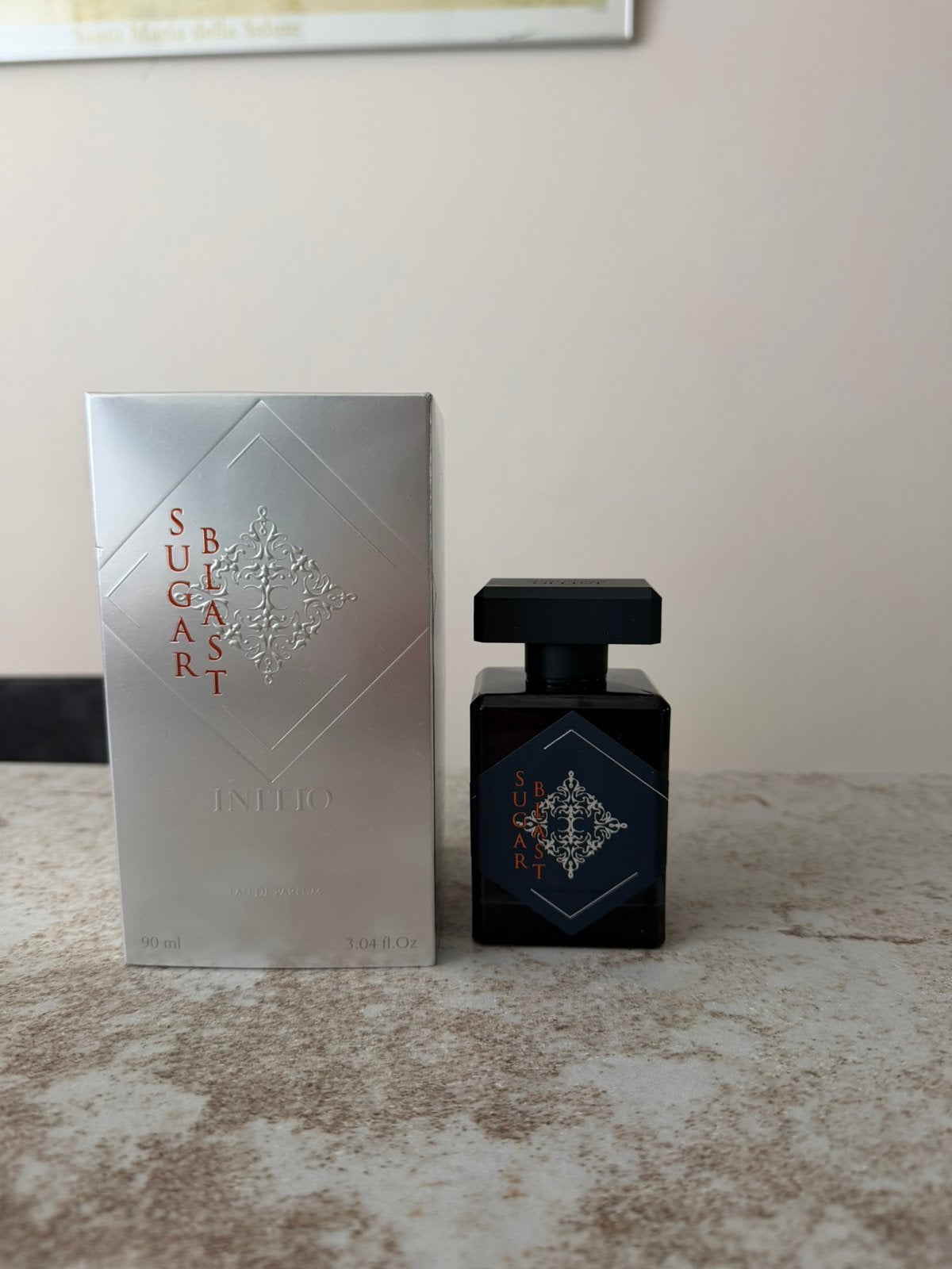 Initio parfum Sugar Blast | Unisex, Ophalen of Verzenden, Zo goed als nieuw, Parfumfles