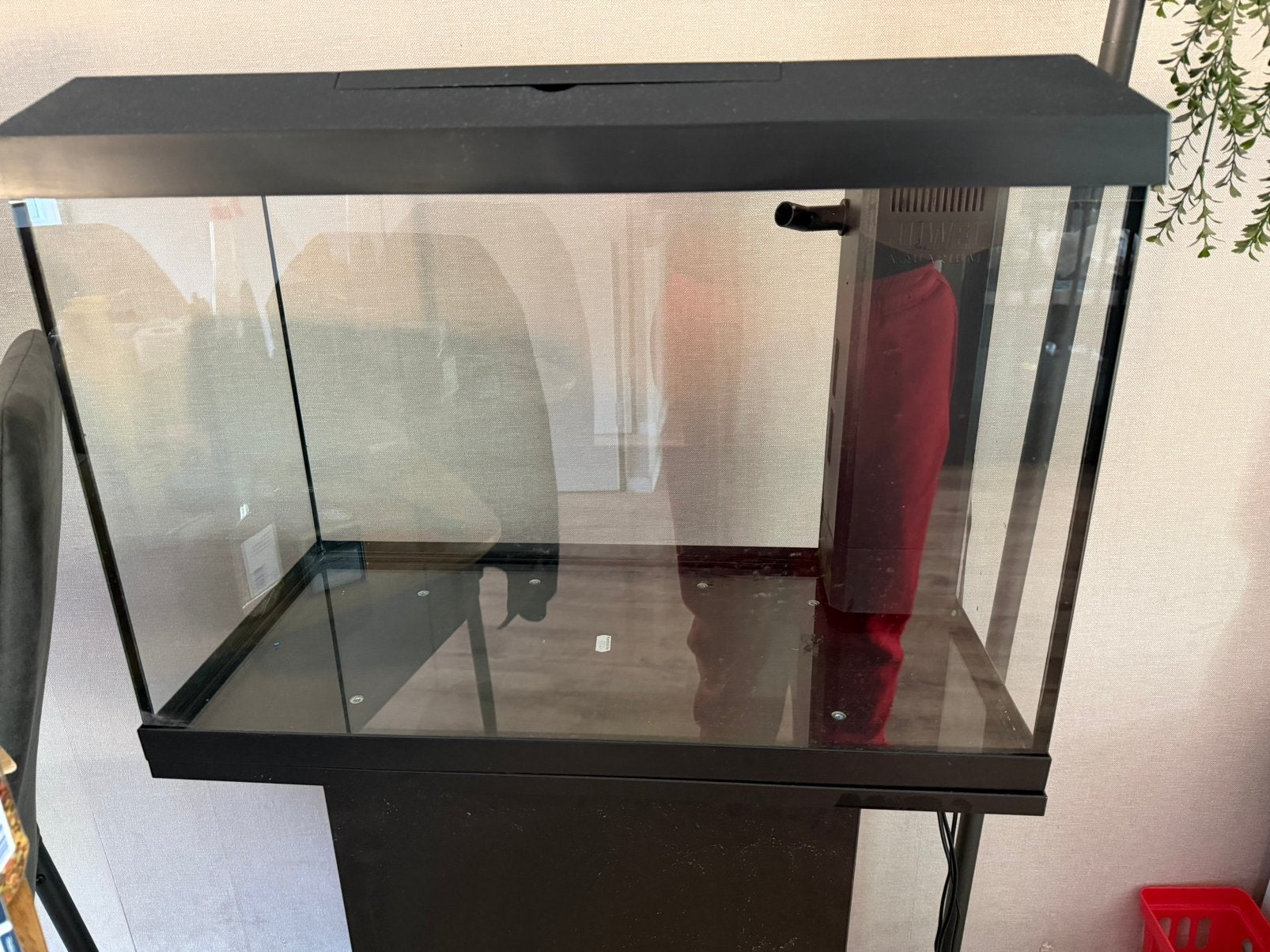 JUWEL Aquarium Primo LED zwart 70 L met toebehoren., Dieren en Toebehoren, Gebruikt, Leeg aquarium, Juwel, Ophalen