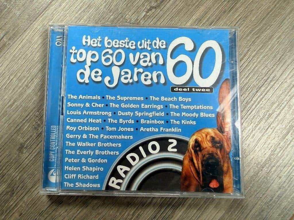 2 cd Het beste uit de Top 60 van de Jaren 60, Ophalen of Verzenden, Zo goed als nieuw, Pop