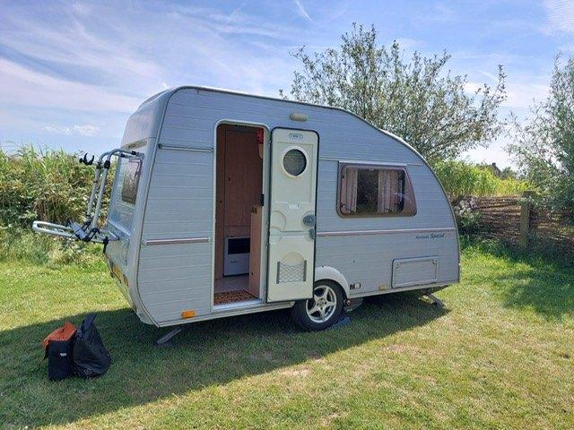 Kip Kompakt Special 37 EK met Mover, Caravans en Kamperen, Standaardzit, Kip, Tot en met 2, Particulier