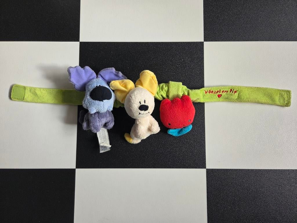 Woezel en Pip hanger slinger voor buggy/maxi cosi/box, Ophalen of Verzenden, Gebruikt, Overige typen