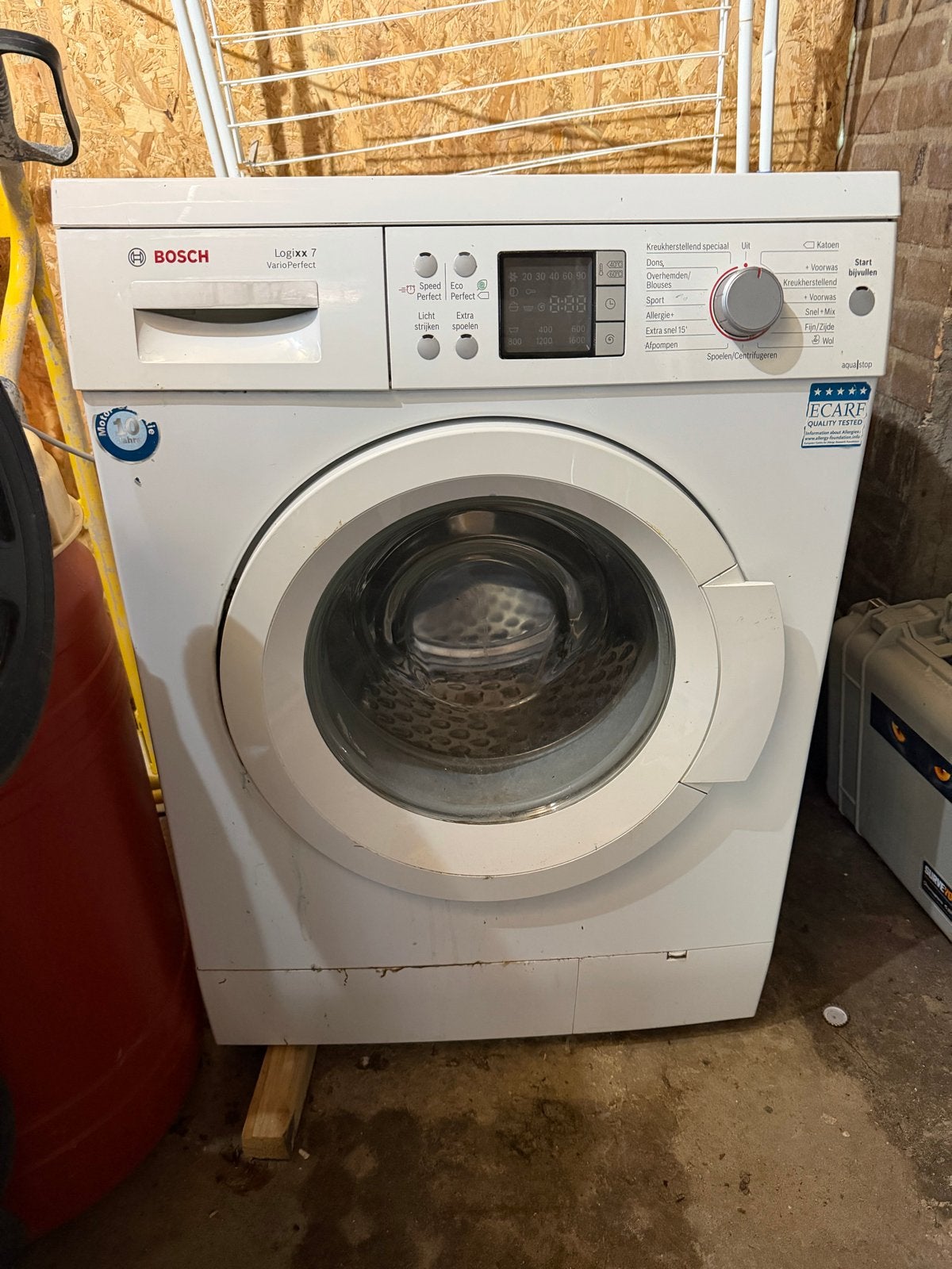 Bosch Logixx 7 VarioPerfect Wasmachine - Gebruikt, Werkt Per, Witgoed en Apparatuur, Wasmachines, Gebruikt, Ophalen of Verzenden