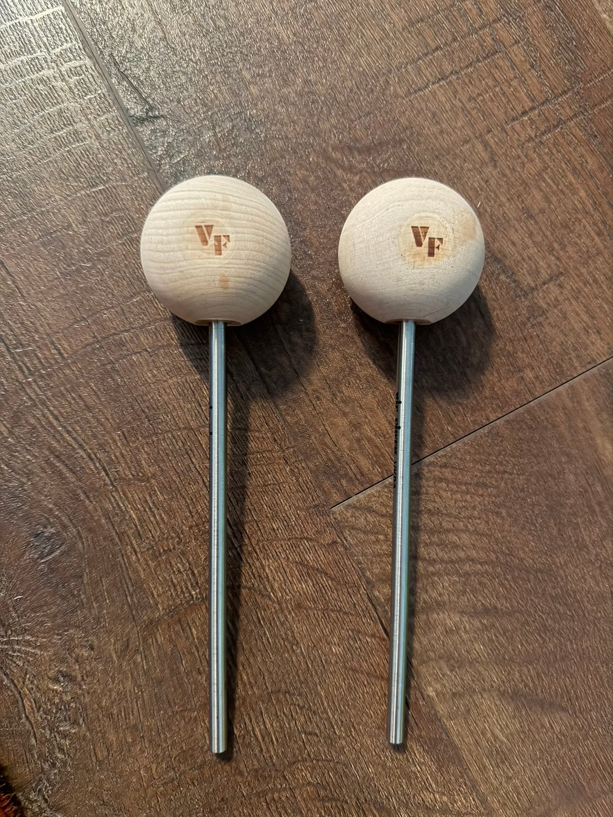 2x Vic firth kick beater bassdrum kloppers hout, Ophalen of Verzenden, Zo goed als nieuw, Overige soorten