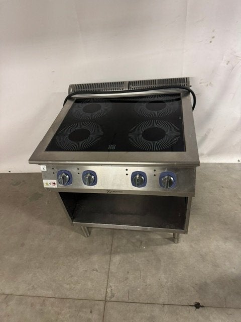 Inductie fornuis Electrolux 4 pits, Ophalen, Gebruikt, Fornuis, Frituur en Grillen