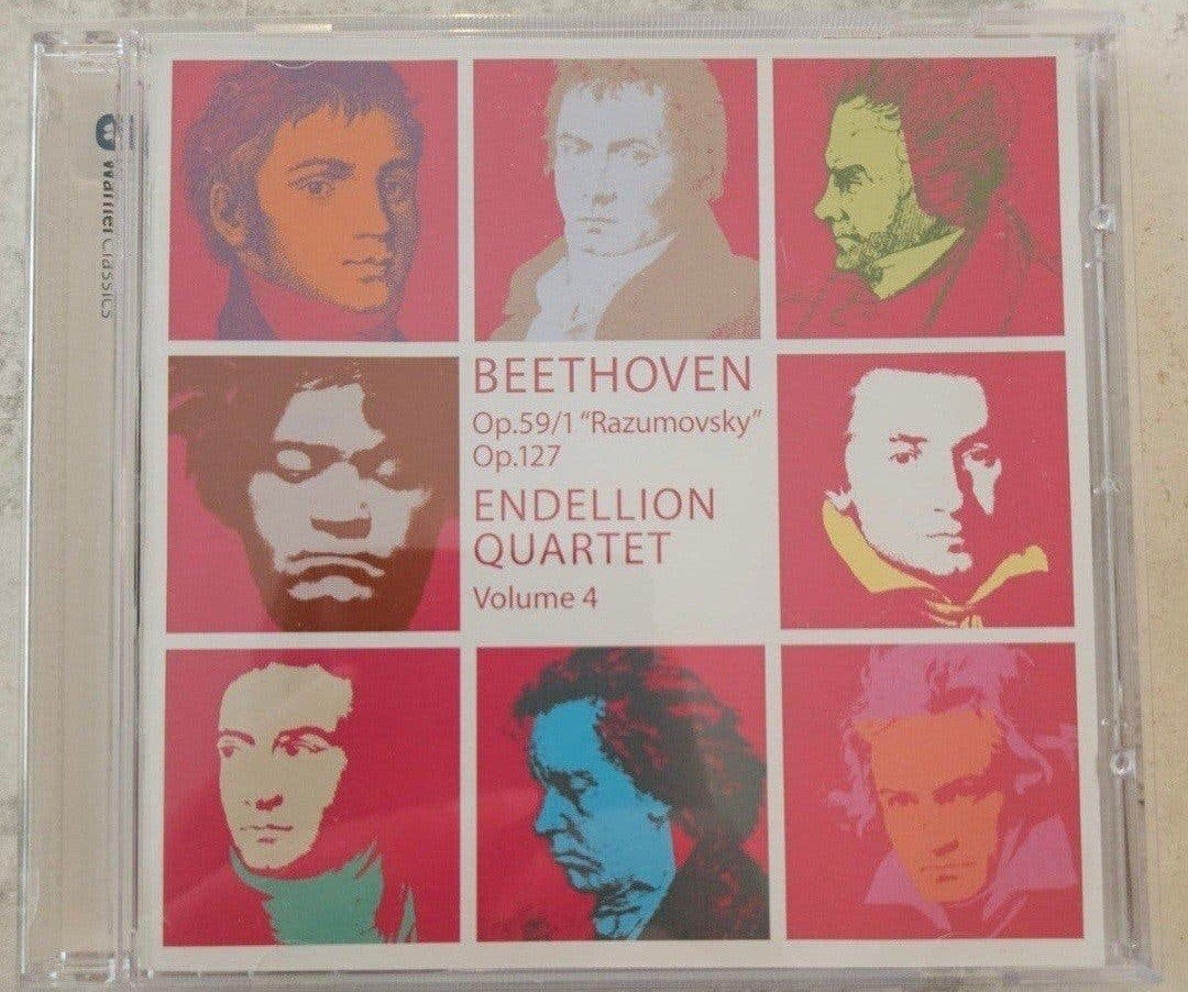 Beethoven: String Quartets Op.59/1 "Razumovsky" & Op.127 - E, Ophalen of Verzenden, Classicisme, Zo goed als nieuw, Kamermuziek