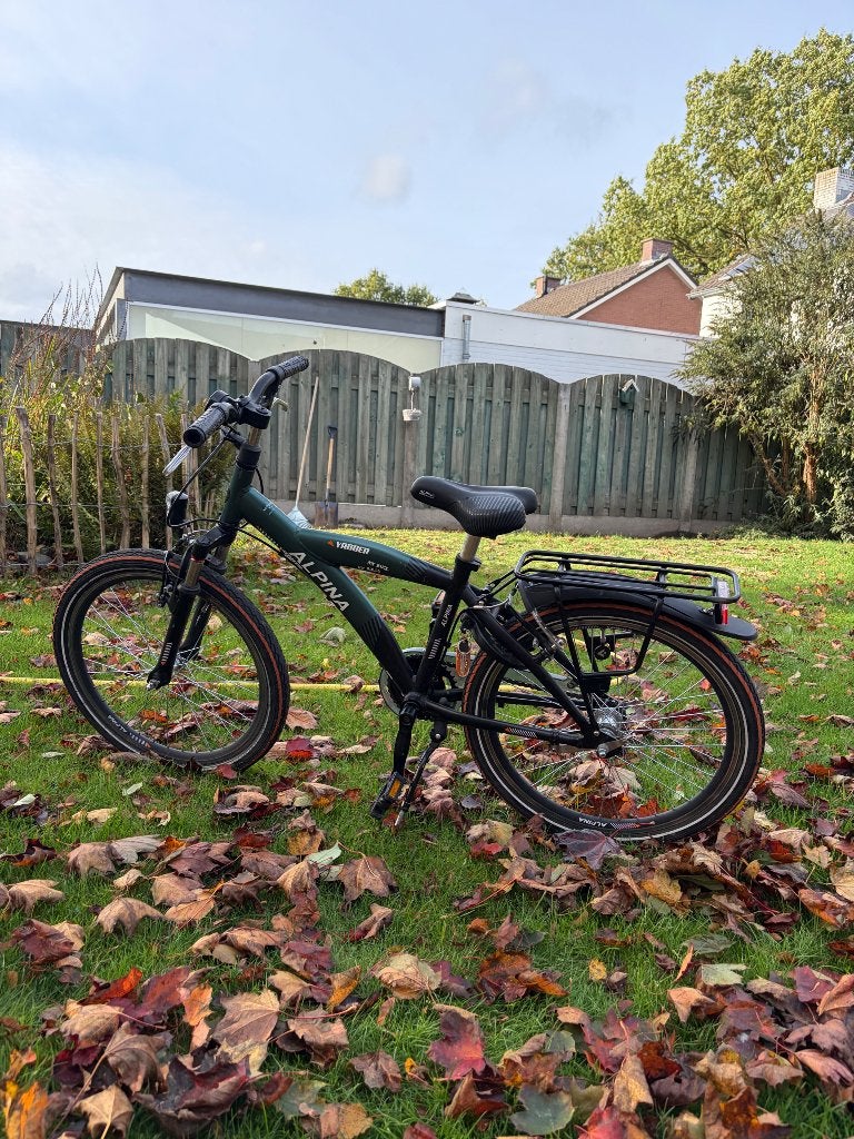 Kinderfiets Alpina Yabber 22”, Ophalen, 20 inch of meer, Gebruikt, Velgrem
