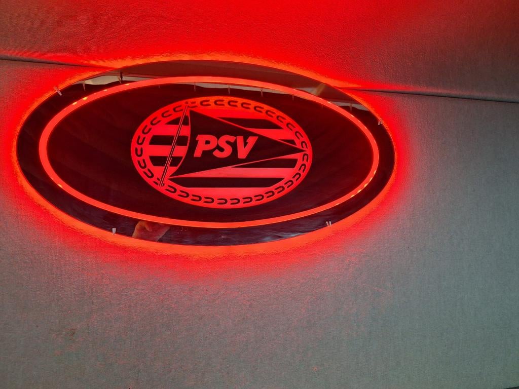 PSV led spiegel, Ophalen of Verzenden
