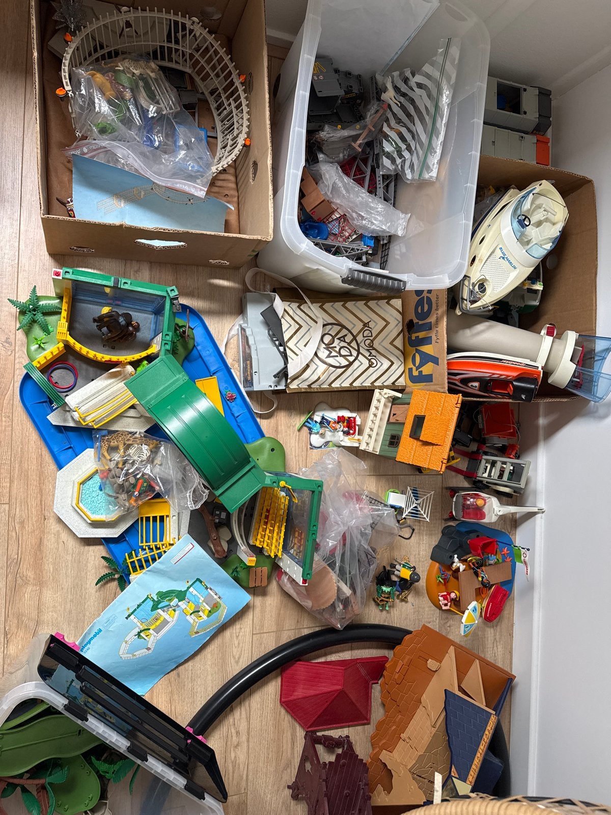 Grote Playmobil collectie: divers en uitgebreid, Ophalen, Gebruikt, Losse onderdelen, Overige typen