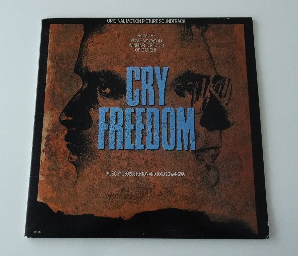 Cry Freedom - Original Soundtrack uit 1987, Ophalen, Zo goed als nieuw, 12 inch