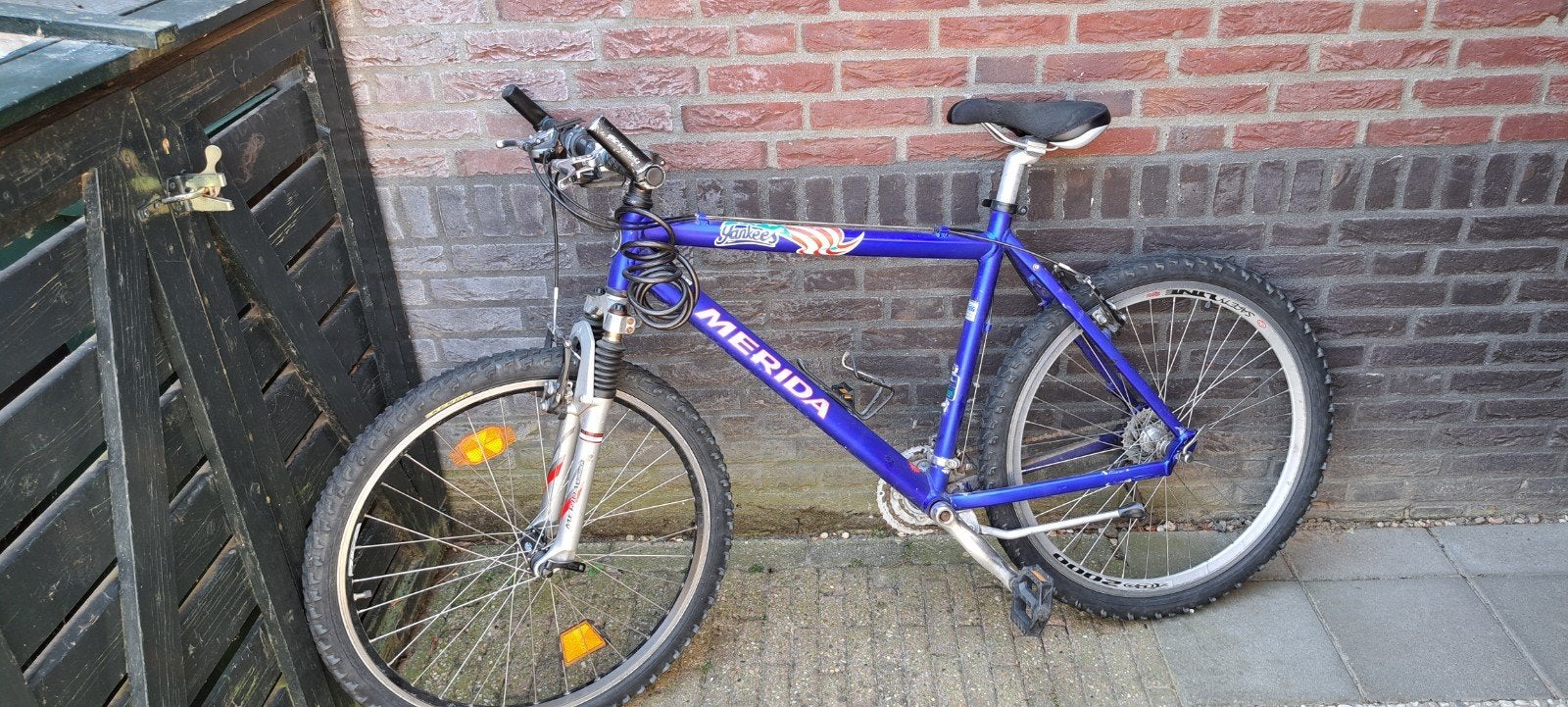 Merida yankees mountainbike 26 inch opknapper, basis is goed, Fietsen en Brommers, Fietsen | Jongens, Ophalen, Gebruikt, 26 inch of meer