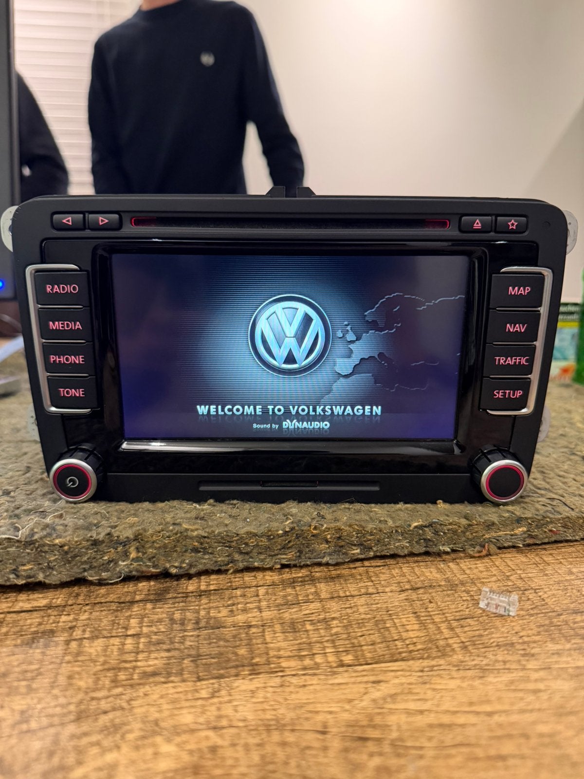 Volkswagen RNS 510 Radiosysteem (Dynaudio), Ophalen of Verzenden, Gebruikt