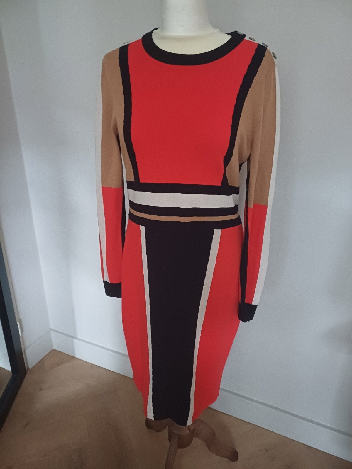 Stijlvolle Claudia Strater jurk maat 42, Kleding | Dames, Jurken, Zo goed als nieuw, Maat 38/40 (M), Overige kleuren, Ophalen of Verzenden
