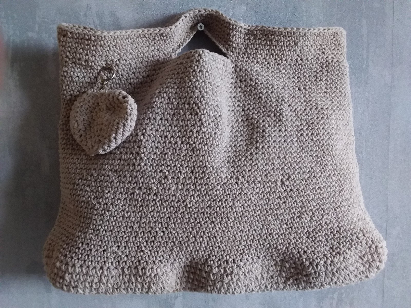 Mooie handgemaakte tas, Ophalen of Verzenden, Nieuw, 30 cm of meer