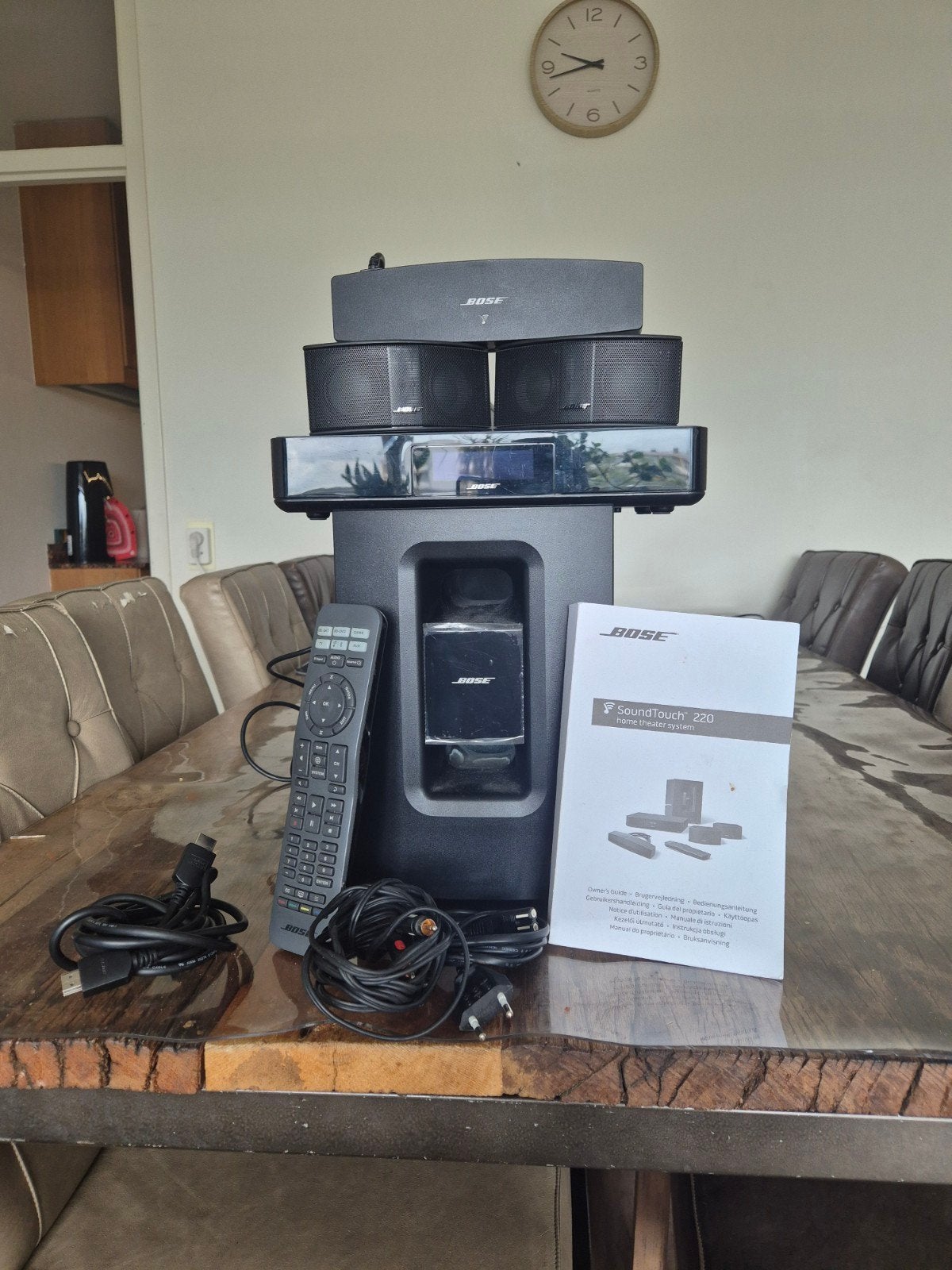 Bose SoundTouch 220 Home Theater System - Zo goed als nieuw, Overige merken, 2.1-systeem, 70 watt of meer, Ophalen of Verzenden