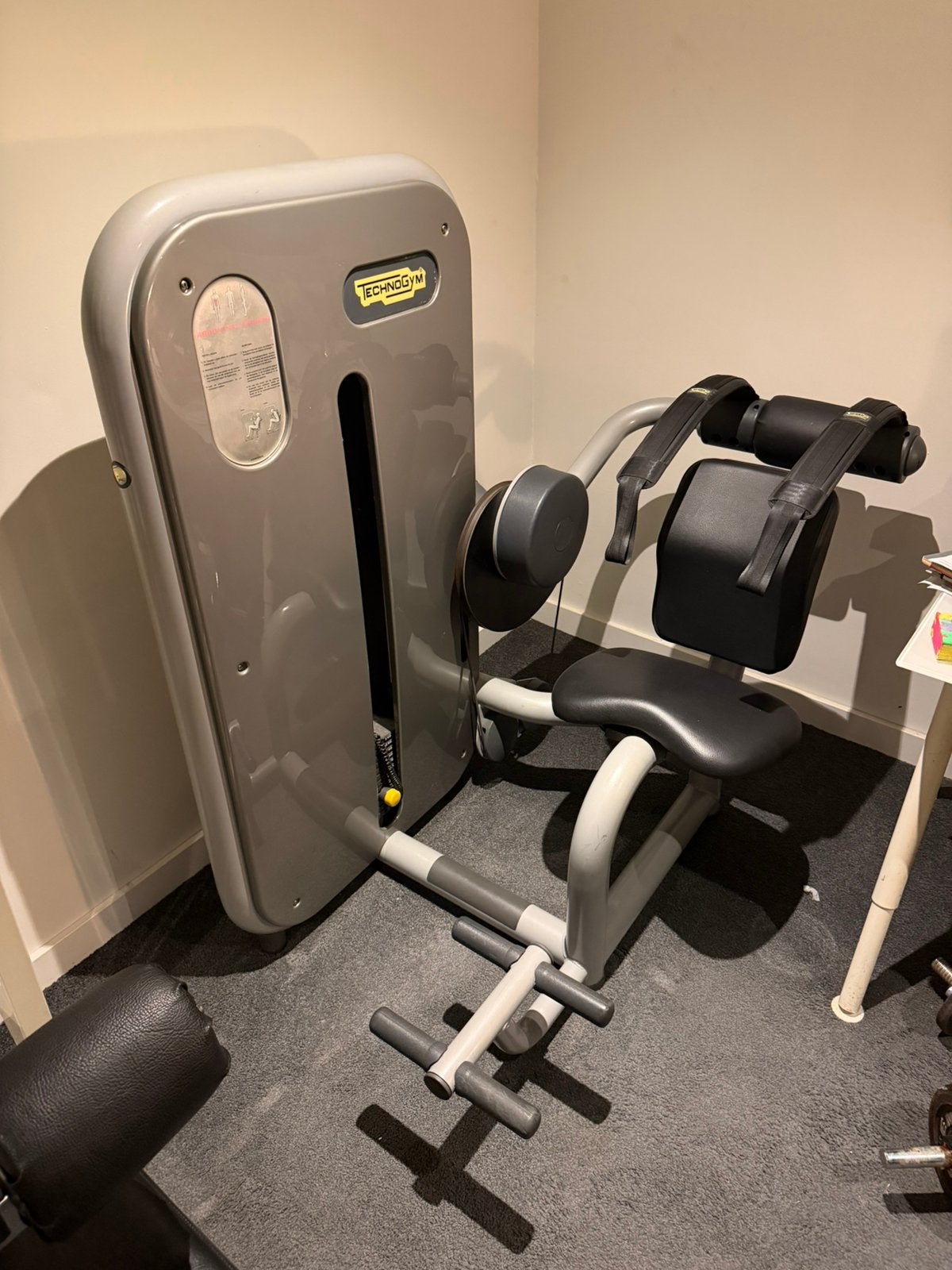 Abdominal crunch technogym, Ophalen, Zo goed als nieuw, Overige typen