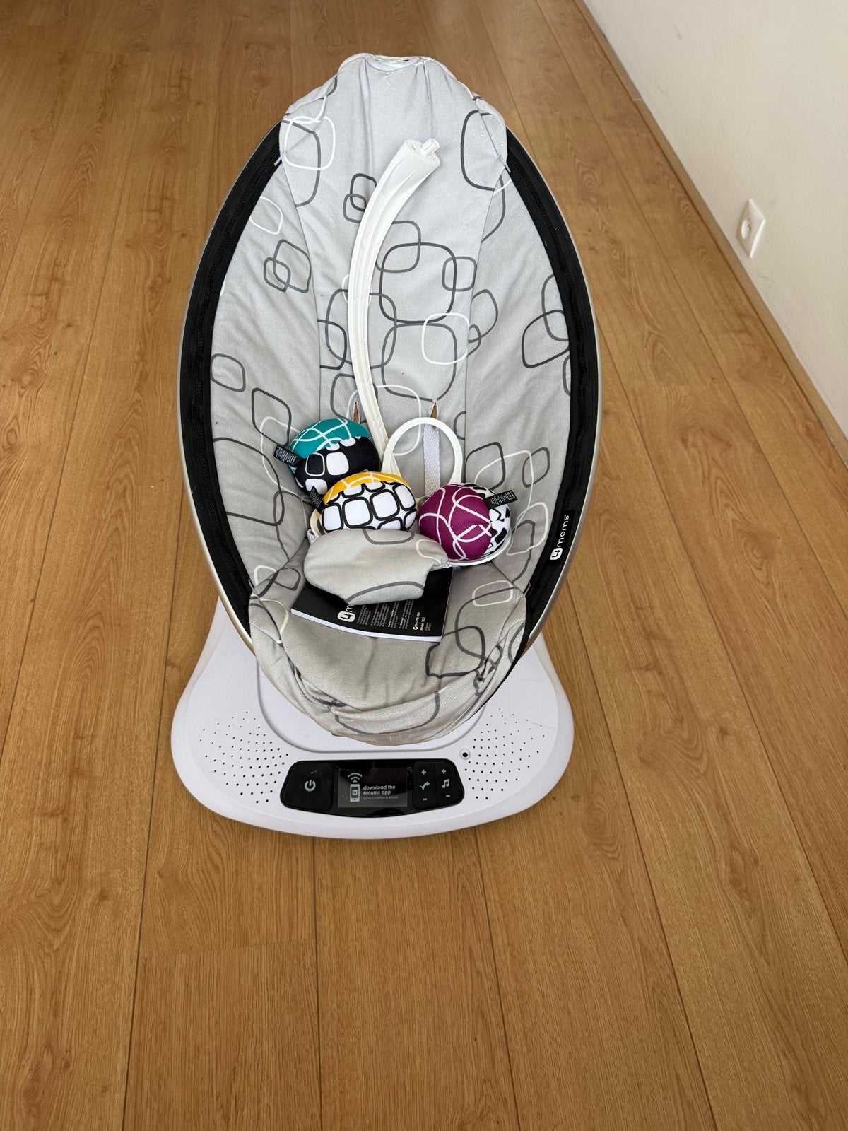 4moms mamaRoo 4.0 Wipstoel - Zo goed als nieuw, Wipstoel, Ophalen, Overige merken, Met gordel(s) of riempje(s)