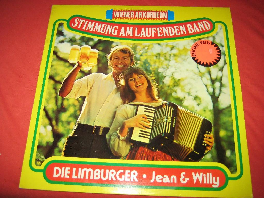 LP, Die Limburger Jean + Willy; Stimmung am laufenden Band, Ophalen of Verzenden, Zo goed als nieuw, 12 inch