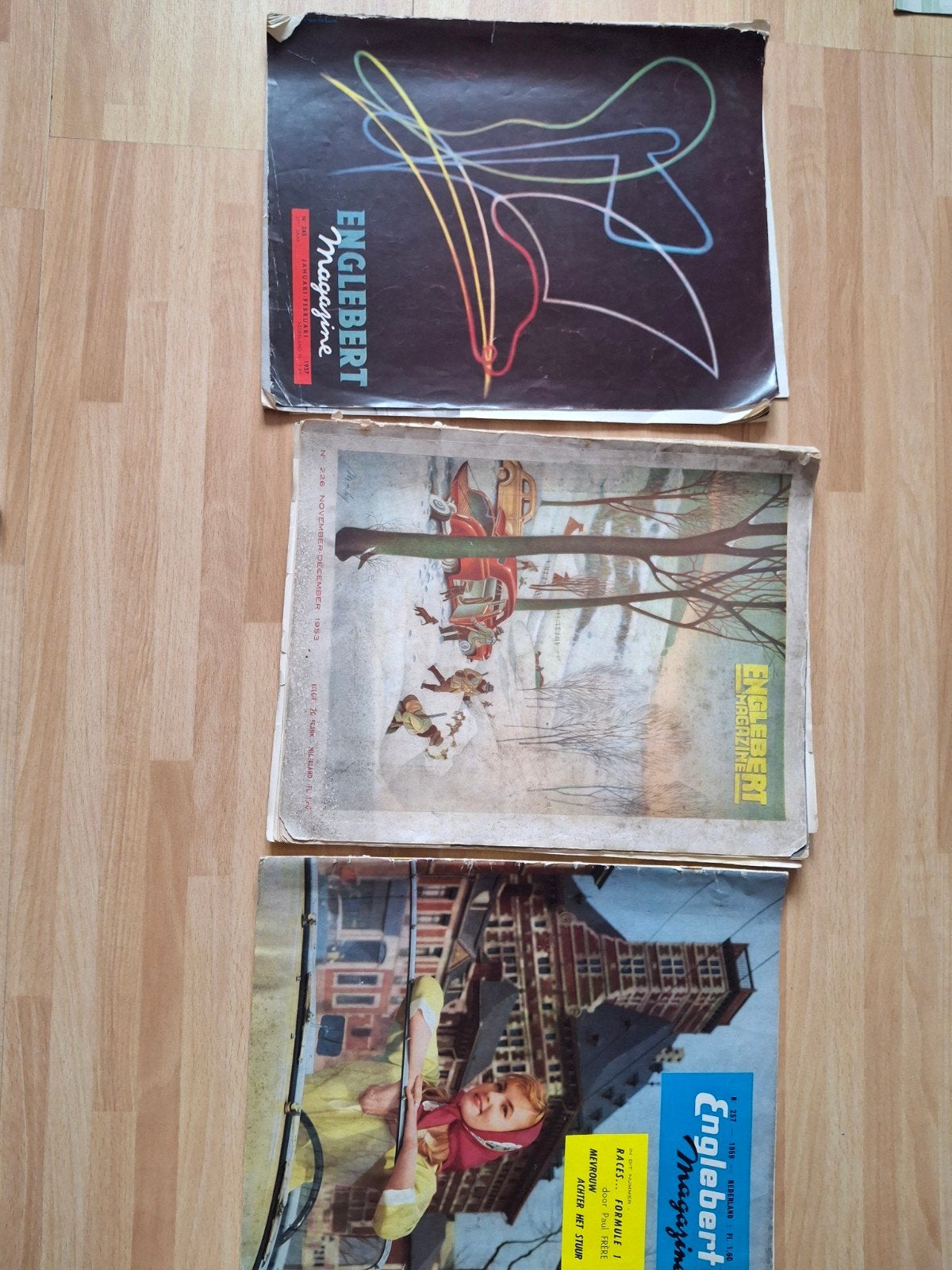 Englebert magazine's uit de jaren 50, Ophalen of Verzenden, Gelezen