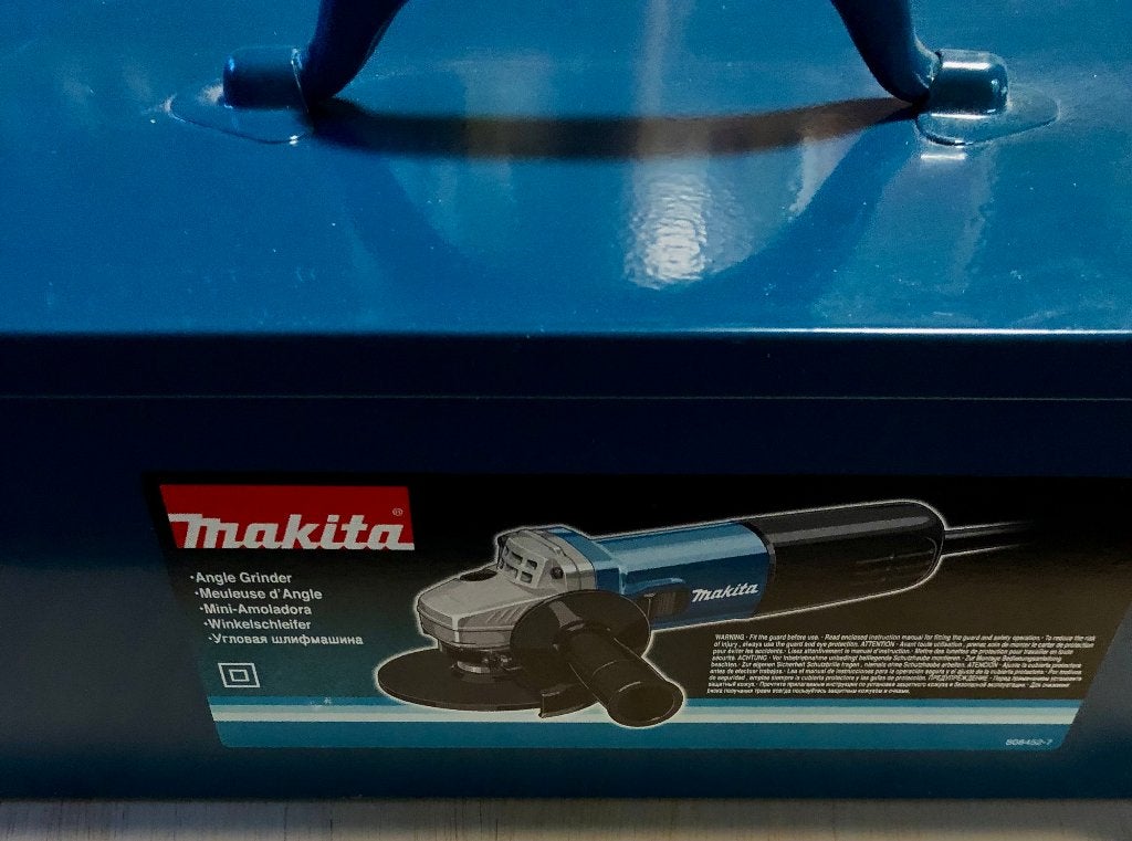 Makita Electrische Slijpmachine 125mm (nieuw), Ophalen of Verzenden, Nieuw, Haakse handslijpmachine