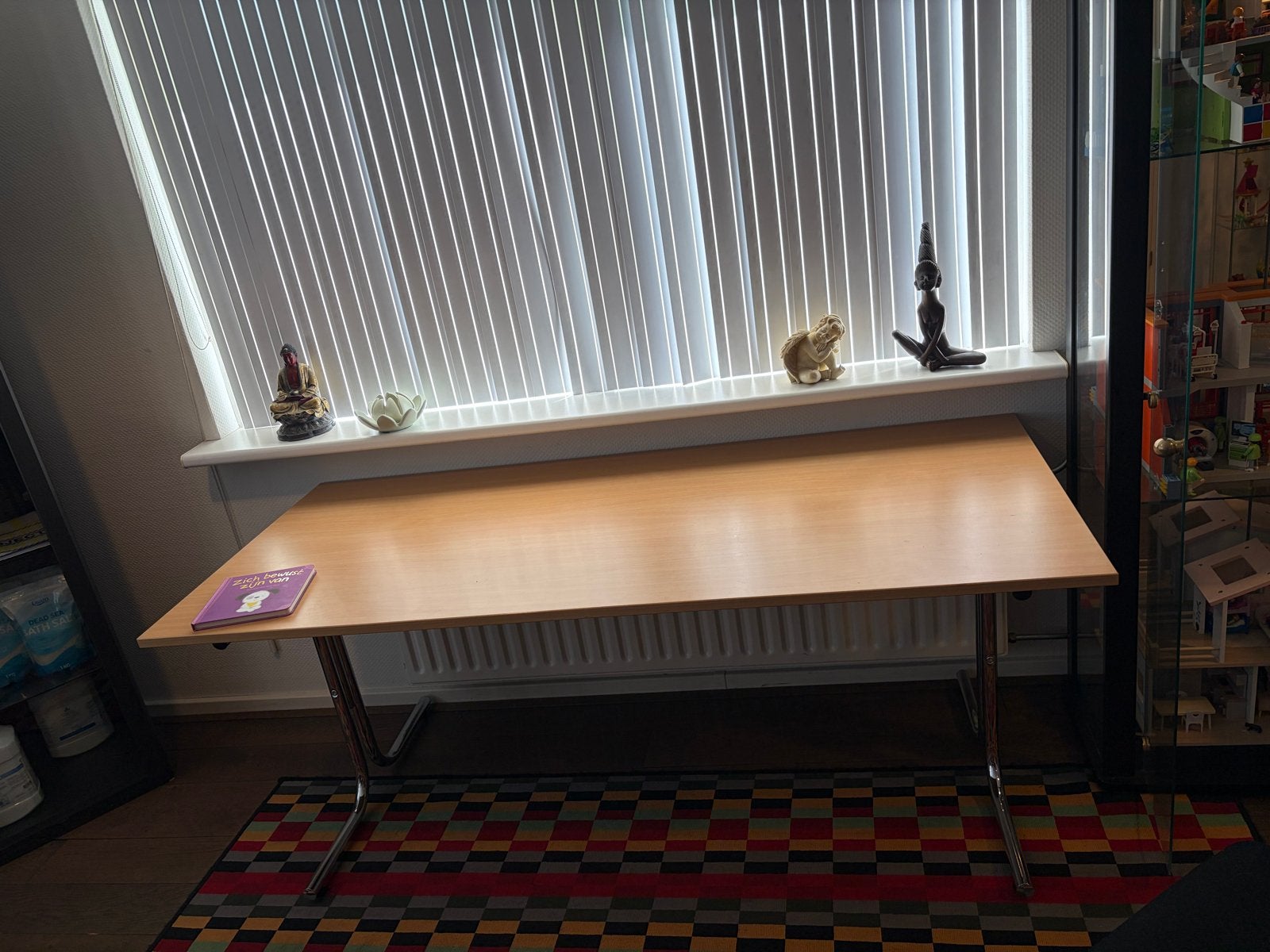Design tafel 180x130x70 cm - Zo goed als nieuw, Ophalen, 100 tot 150 cm, Zo goed als nieuw, Vijf personen of meer