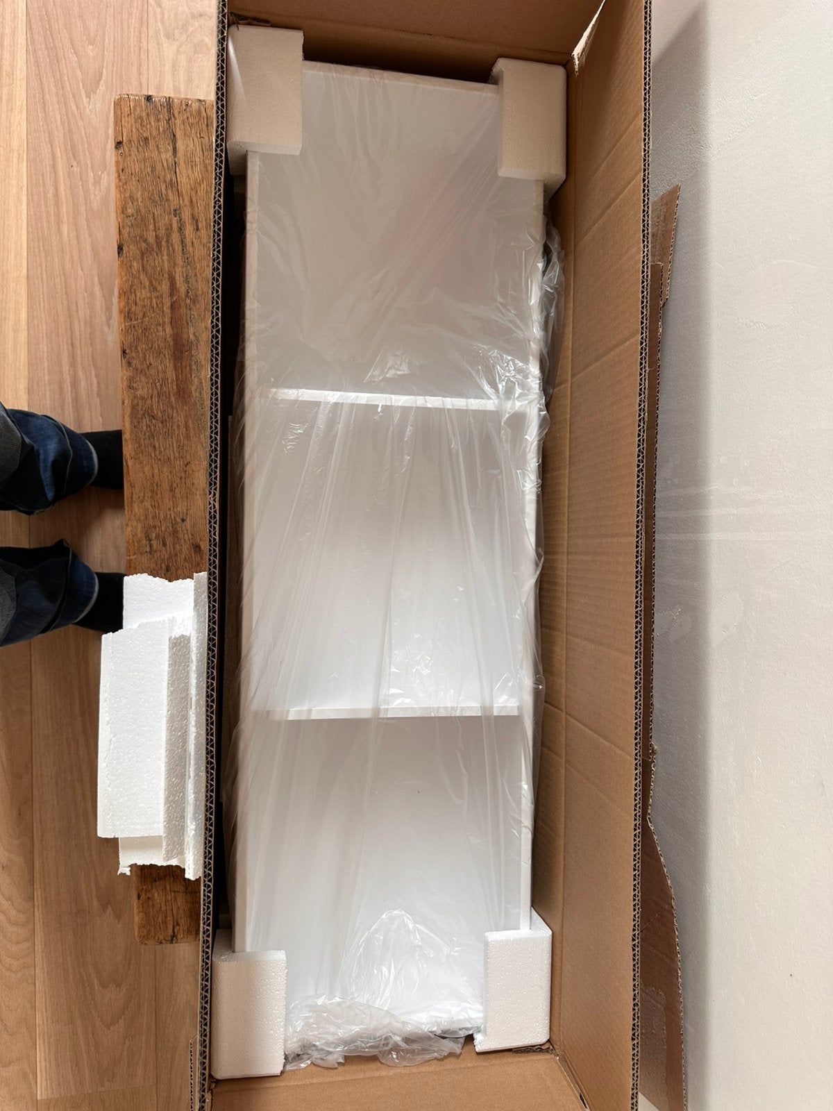 Badkamer nis inbouwnis mat wit, Ophalen, Minder dan 50 cm, Overige typen, Nieuw
