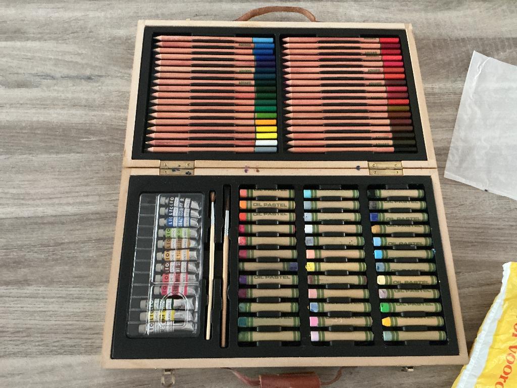 Teken- en schilderspullen, Hobby en Vrije tijd, Schilderen, Ophalen of Verzenden, Zo goed als nieuw, Overige typen