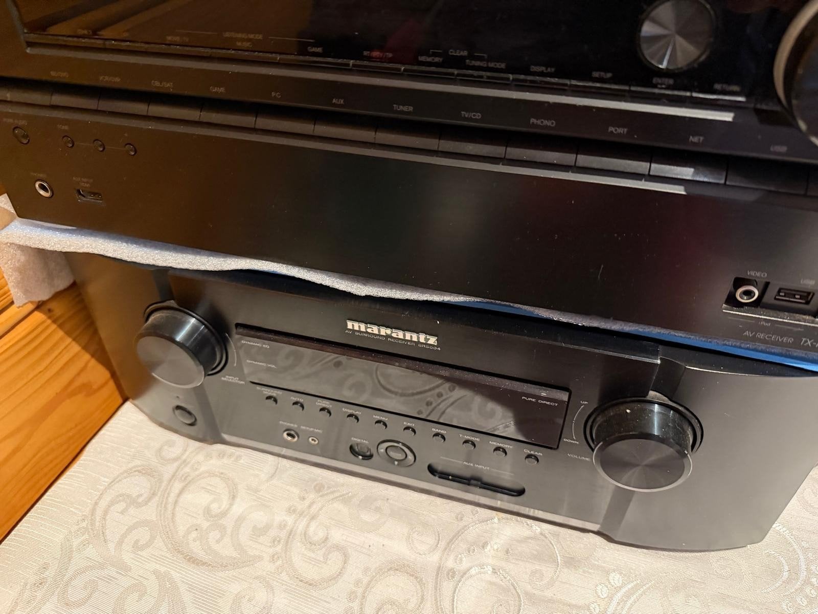 Marantz  sr5004,ONKYO TX 709,Nit getest, er is geen netsnoe, Marantz, Overige systemen, Ophalen of Verzenden, Zo goed als nieuw
