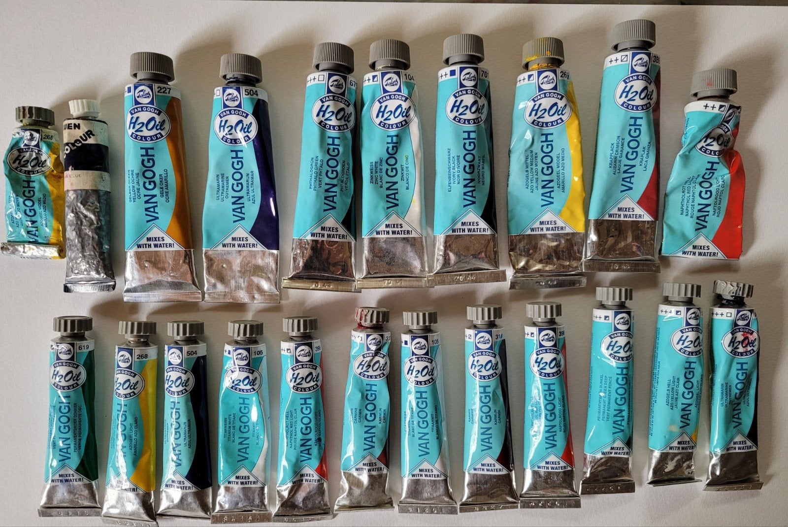 Van Gogh H2Oil Olieverf - Diverse Kleuren (20 stuks), Hobby en Vrije tijd, Schilderen, Verzenden