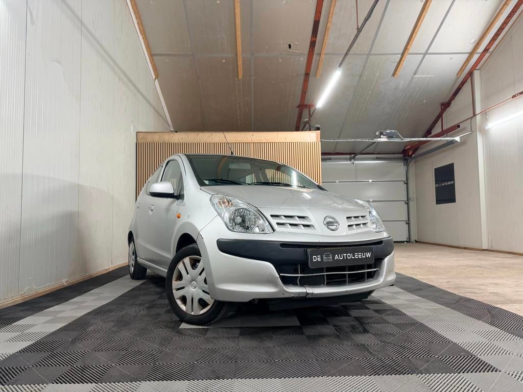 Nissan Pixo 1.0 Acenta | Airco | Elec Ramen | Lage km, Auto's, Nissan, Voorwielaandrijving, Euro 5, Stof, Gebruikt