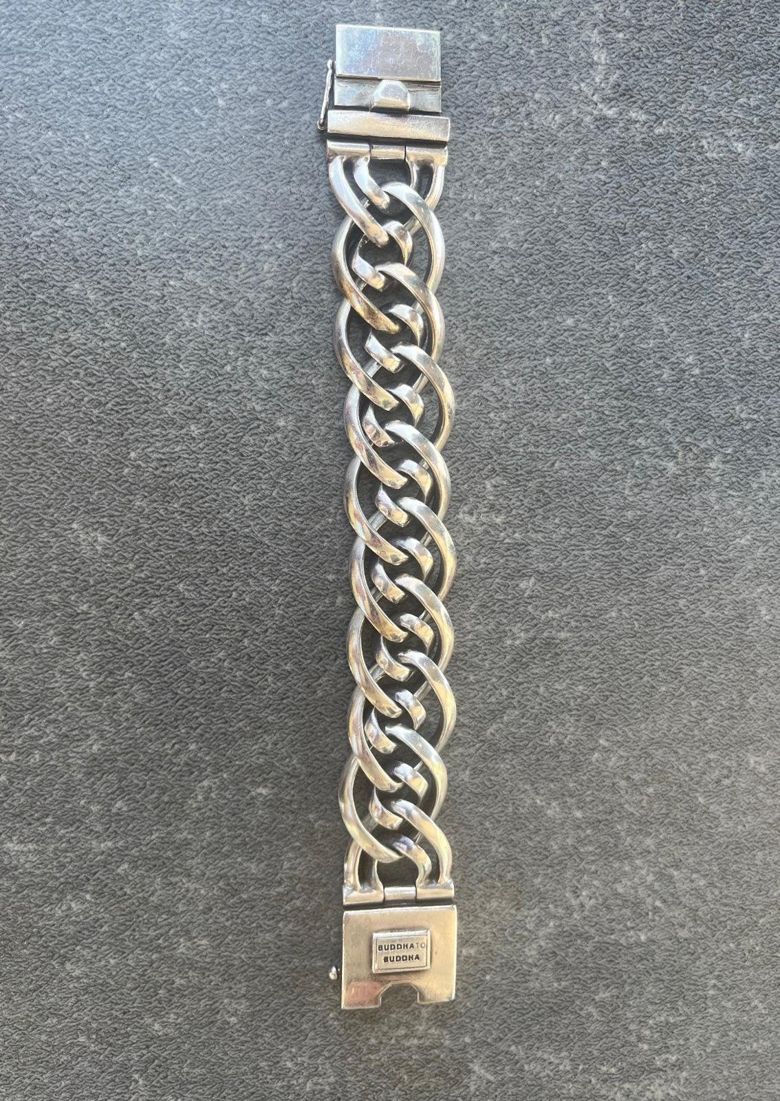 Buddha to Buddha armband, Ophalen of Verzenden, Zo goed als nieuw, Zilver