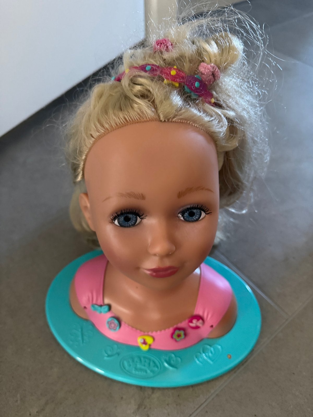 BABY born Stylinghoofd - Blond haar, Ophalen of Verzenden, Gebruikt, Overige typen