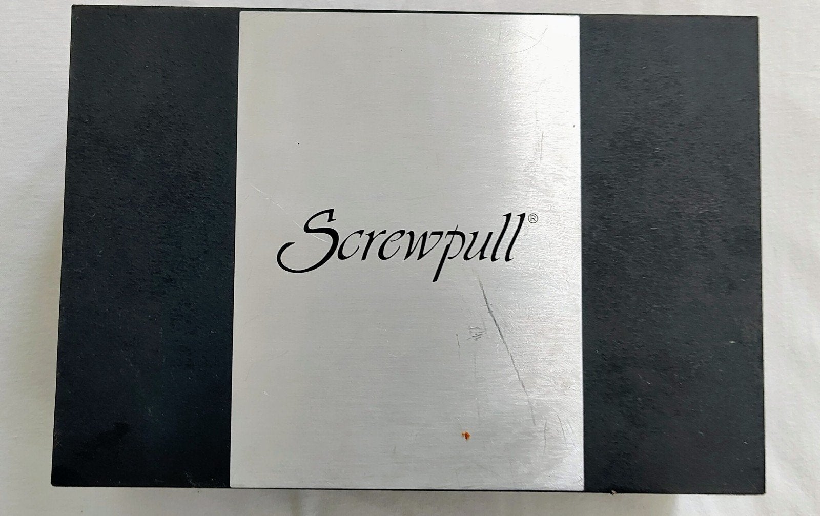 Luxe Screwpull Kurkentrekker Set - Zilverkleurig Metaal, Ophalen, Overige typen, Zilver, Zo goed als nieuw