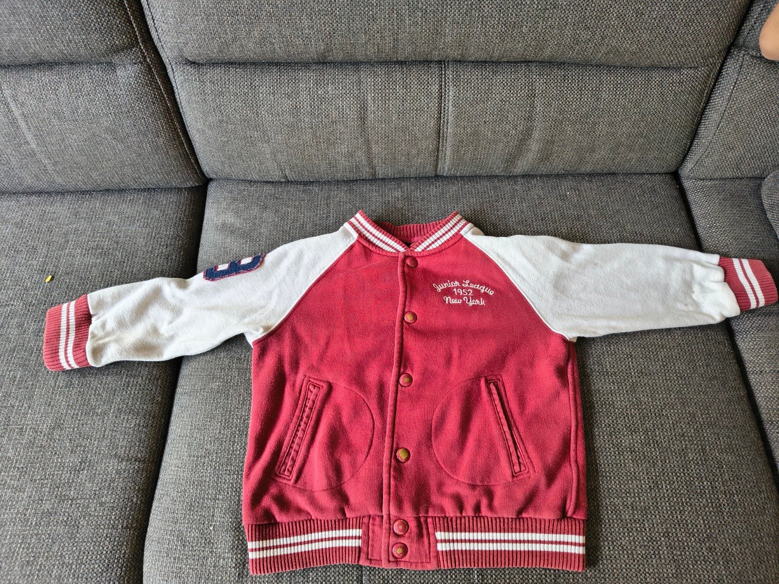 baseball jack 98/104, Ophalen of Verzenden, Gebruikt, Maat 98