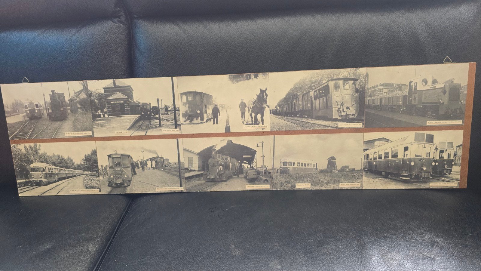 Unieke RTM Tram/Trein Collectie - Historische Platen, Verzamelen, Ophalen of Verzenden, Trein
