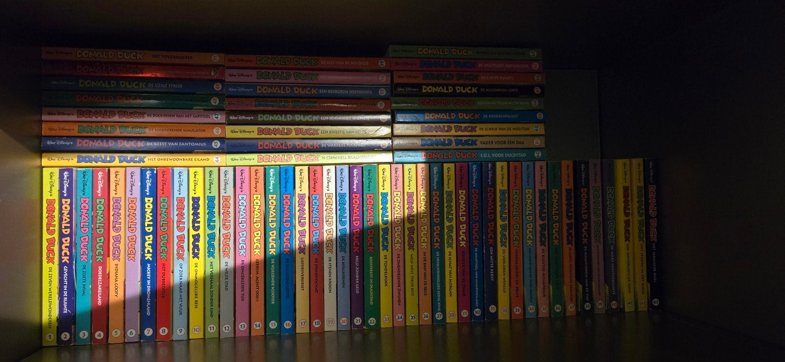 Collectie Donald Duck pockets alles in 1 koop +-400 stuks, Meerdere stripboeken, Ophalen, Zo goed als nieuw