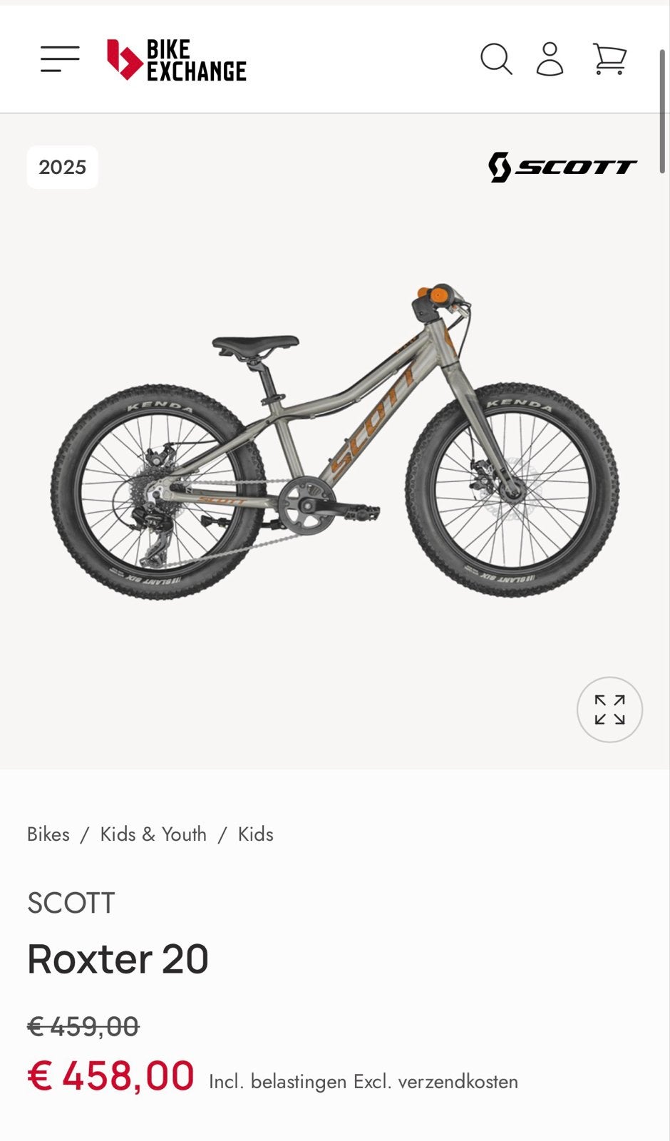 Foto 10 van Scott Roxter 20 inch kinder mountainbike