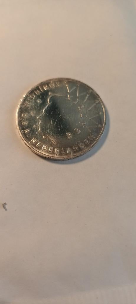 Zilveren 50 Gulden Munt 1987 - Prins Bernhard, Postzegels en Munten, Munten | Nederland, Koningin Beatrix, Zilver, Ophalen of Verzenden