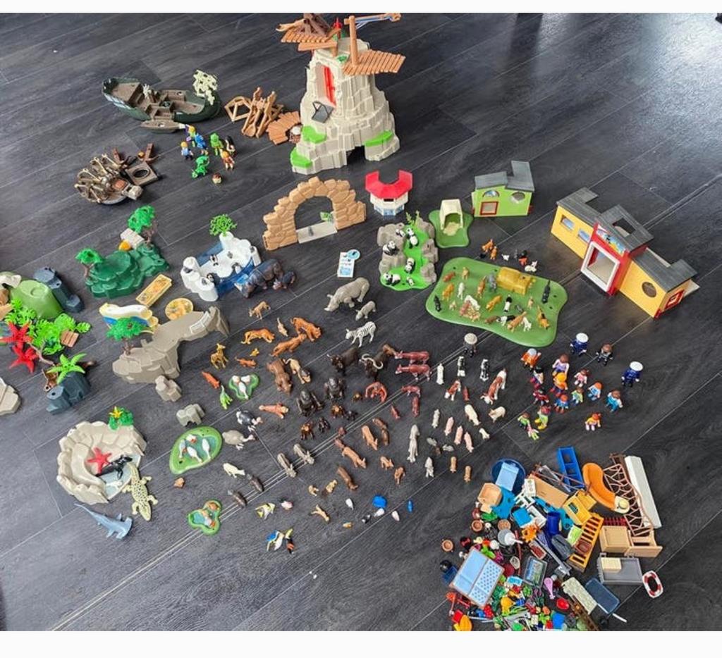 Grote Playmobil verzameling met meer dan 200 dieren en figur, Kinderen en Baby's, Speelgoed | Playmobil, Ophalen of Verzenden