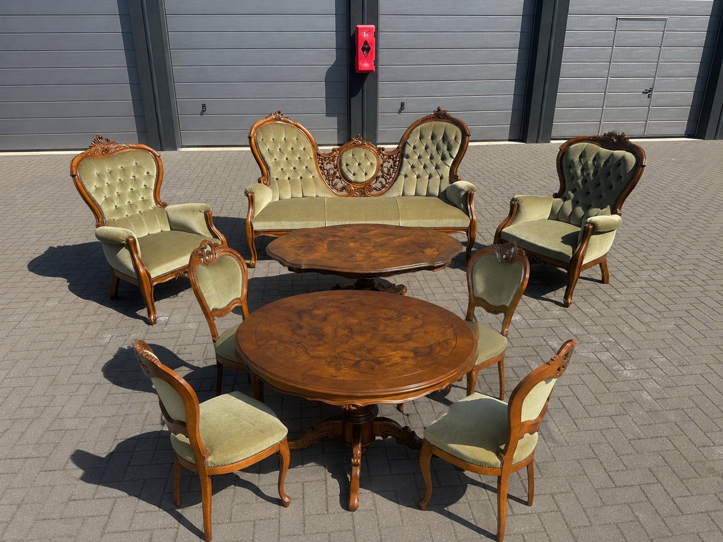 Barok Bank, Fauteuils, Stoelen & Tafels, Antiek en Kunst, Ophalen of Verzenden