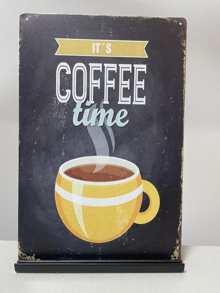 It’s Coffee time wandbord (Old Look), Www.pand50.nl, Nieuw, Ophalen of Verzenden, Printer 29B Coevorden
