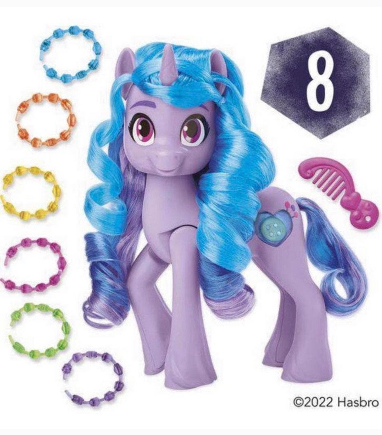 My Little Pony See You Sparkle Izzy Moonbow Speelpaard NIEUW, Nieuw, Ophalen of Verzenden, H, H