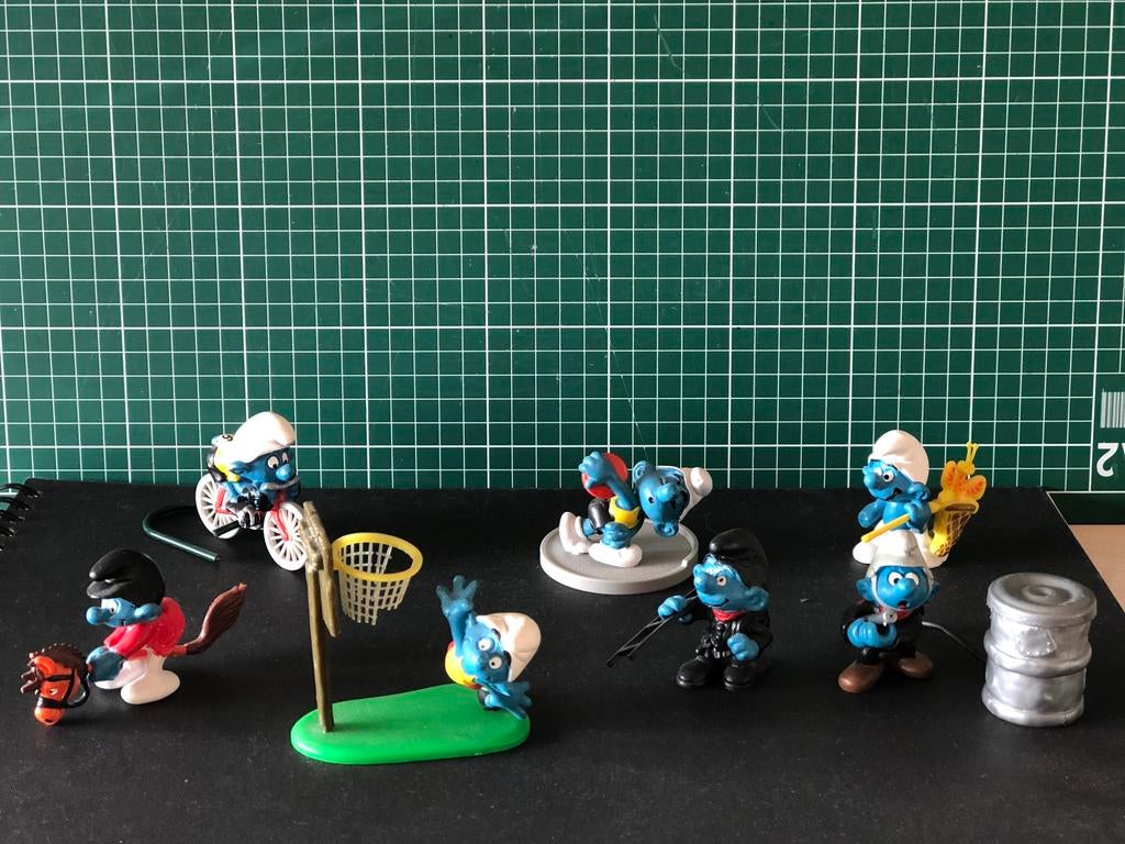 VINTAGE SMURFEN, Verzamelen, Ophalen of Verzenden, Zo goed als nieuw, Verschillende Smurfen