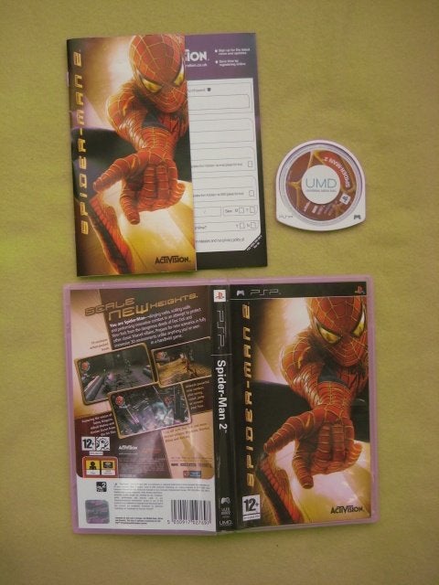 Spider Man 2 PSP Spiderman Playstation, Spelcomputers en Games, Avontuur en Actie, 1 speler, Ophalen of Verzenden, Zo goed als nieuw