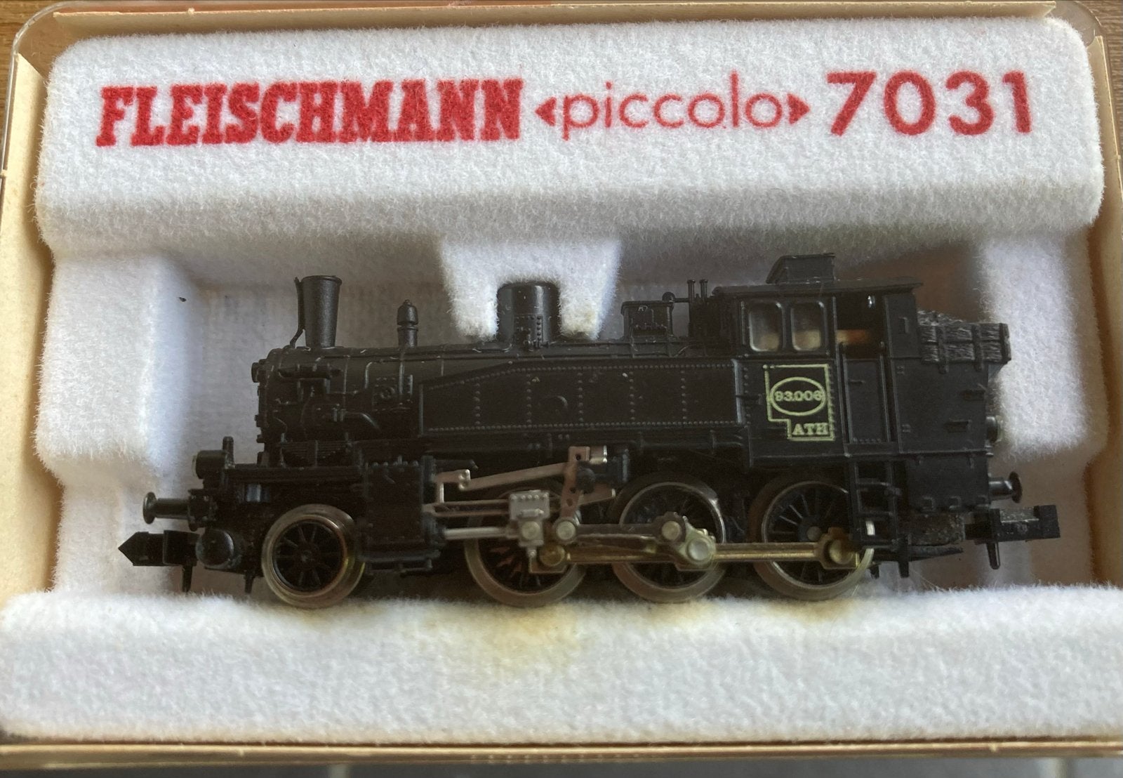 Fleischmann Piccolo 7031 N-schaal Locomotief, Gebruikt, Fleischmann, Ophalen of Verzenden, Analoog