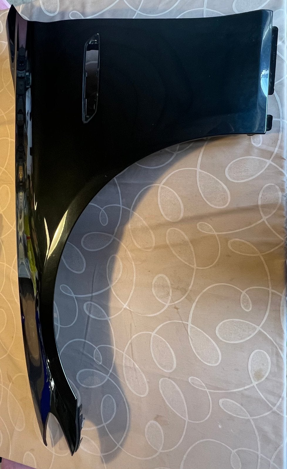 BMW F10 spatbord – Black Sapphire Metallic, Auto-onderdelen, Ophalen, Voor, BMW, Spatbord