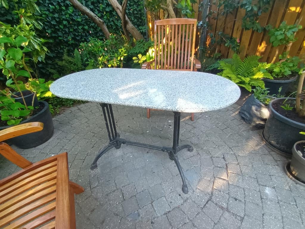 tuintafel, Ophalen, Gebruikt, Ovaal, Overige materialen
