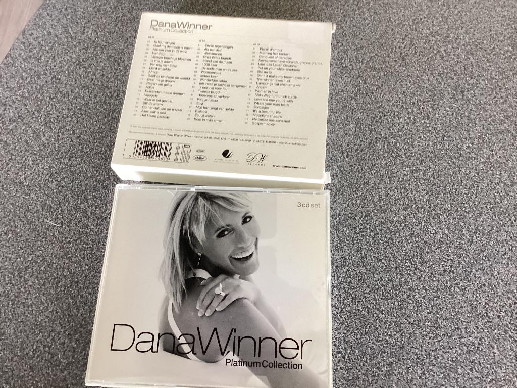 Nieuw : Box 3 Cd Set    DANA WINNER  Platium Collection, Ophalen of Verzenden, Zo goed als nieuw, Pop, Boxset