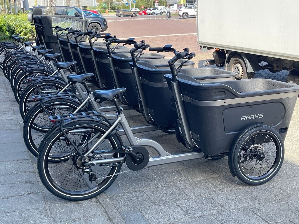 Fietshokje Raaks: Raaks Rover elektrische bakfiets