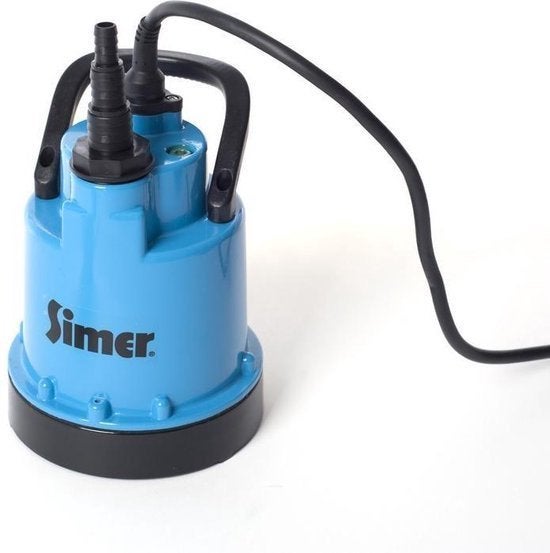 Simer dweildompelpomp, Ophalen of Verzenden, Zo goed als nieuw, Elektrisch, Dompelpomp