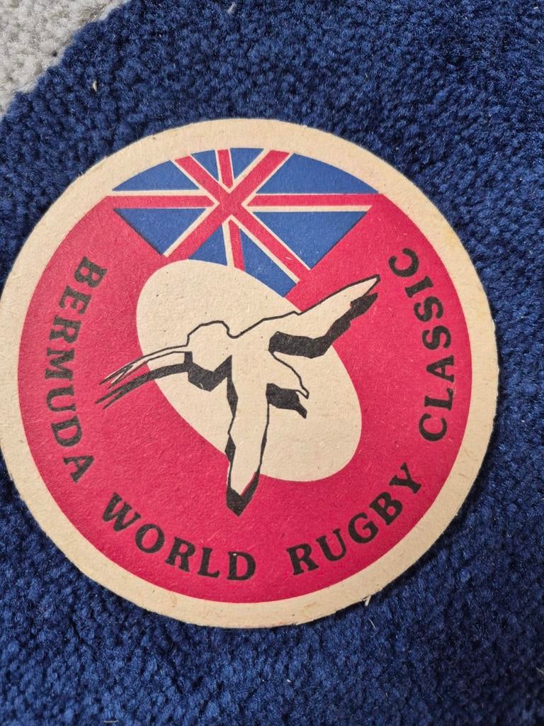 Bierviltje Amstel Export - Bermuda World Rugby Classic, Ophalen of Verzenden